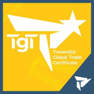 TraversEd Global Trade Certificate Yellow